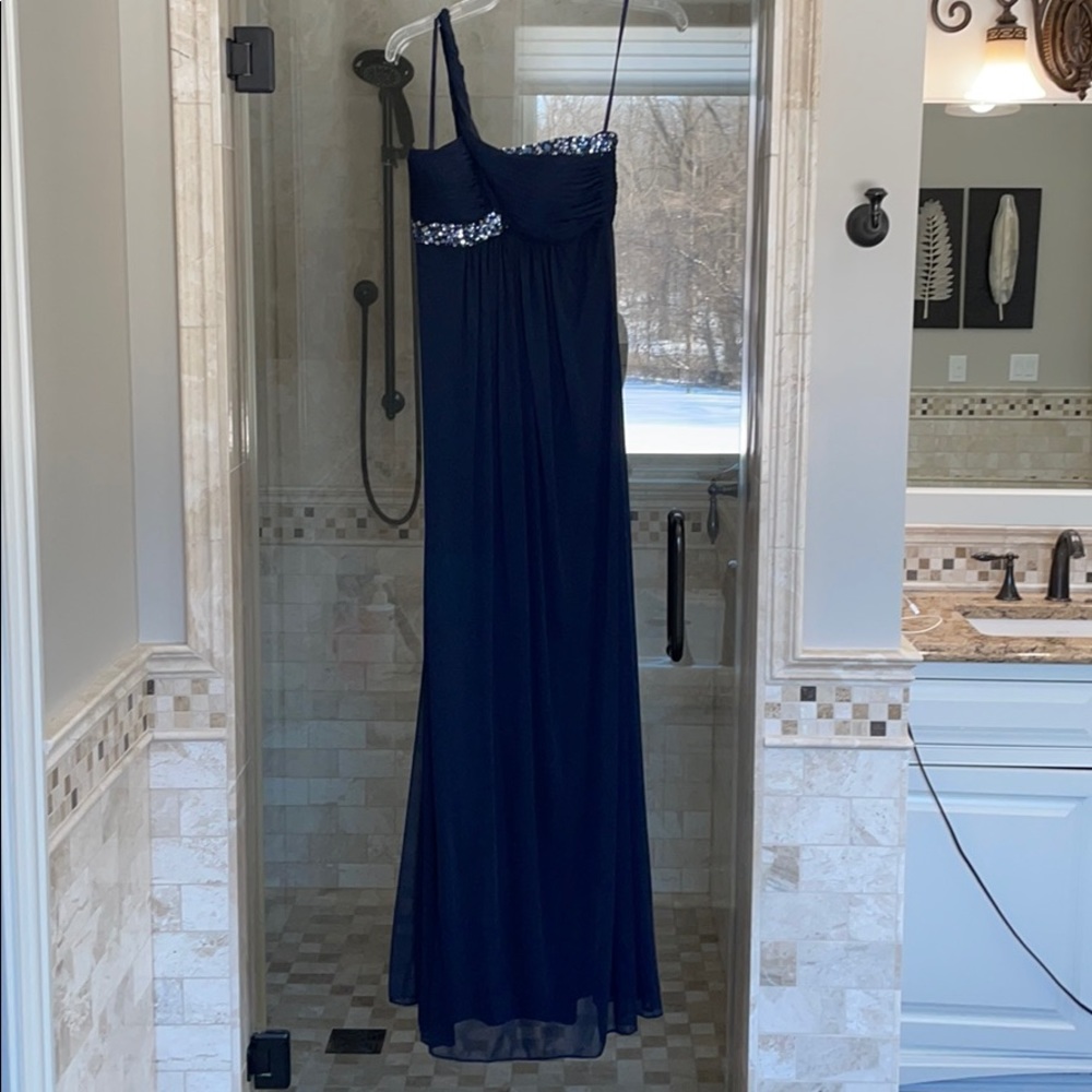 Cache navy blue formal dress